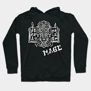 Mage Crest (White) Hoodie